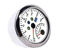 Yctze Compteur de Température pour Guidon de Mm pour Motos et Véhicules Moto, Support de Guidon, de, Température du, Support de, de 22 Mm ((Blanc CX8202))