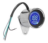 Yctze Compteur de Vitesse Numérique LCD 0-160 Km/H de la Vitesse de de Moto pour 12V DC avec Finition élégante