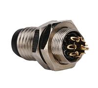 Yctze Connecteur de Prise Circulaire à 8 Broches M8 Aviation Connecteur de Prise à 8 Broches Femelle Plaquée en Laiton de Mâle à Électronique/Maison/Accessoires pour la Maison/ et Adaptateurs