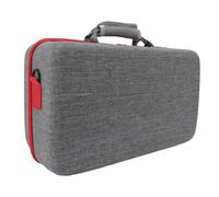 Yctze Console de Jeu Portable et Rigide - Sac de Rangement de Voyage de Grande capacité, Manettes, Accessoires et Plus Encore - Étanche, Résistant aux Chocs, Nylon avec Bandoulière (Grey)
