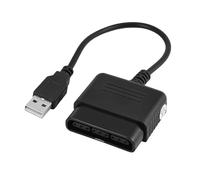 Yctze Convertisseur Adaptateur Contrôleur vers USB pour et PC avec Double Retour de Vibration, Plug and Play, Prend en Charge Une Utilisation Filaire/sans Fil
