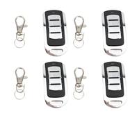 Yctze Copie à Distance 250-913MHz, Duplicateur Pleine Bande, Commande de Porte de Garage, 4 Boutons, 4 Canaux, Télécommande sans Fil avec Copie de Code Roulant (4PCS)