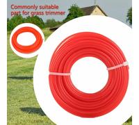 Yctze Cordon de Coupe Rond pour Tondeuse à Gazon, Débroussailleuse, Diamètre 3,0 Mm, Longueur 15 M, Jaune - Facile à Installer et Faible Bruit pour Une Tonte Efficace (Rouge 2,4 mm * 15 m)