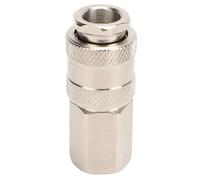 Yctze Coupleur Universel NPT Femelle 1/4 Po en Acier de M, Coupleur Industriel Universel, Raccord de Tuyau d'air pour Compresseur d'air, Coupleur Standard de L'industrie