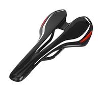 Yctze Coussin de Selle de Cyclisme Léger et Brillant en Fiber de Carbone pour Vélos de Route et de Montagne (Brillant)