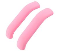 Yctze Couvercle de Levier de Poignée de Frein pour une Protection Confortable du Cyclisme, Protecteur de Levier de Frein en Gel de Silice pour Vélos de Route et de Montagne - 2 Unités (PINK)