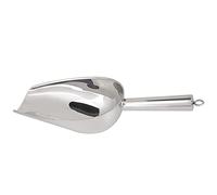 Yctze Cuillère à Glace en Acier Inoxydable, Pelle Alimentaire Multifonctionnelle, Cuillère à Poignée Ergonomique, Idéale pour la Cuisine, le Bar Servant des Grains de café et des Fruits Secs (38