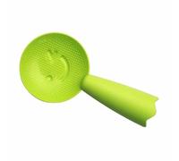 Yctze Cuillère à Riz sur Pied Antiadhésive avec Spatule pour Cuiseur à Riz Smile Face pour Usage Domestique - et Serveurs