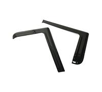 Yctze Déflecteurs de Protection contre le Vent et la Pluie en Forme de L, Remplacement pour MK6 MK7 2006 2017 Version Européenne, avec Rubans Adhésifs Double Face, Aucun Perçage,