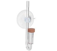 Yctze Diffuseur de Raffineur de CO2 de Poisson Premium CN05-02, avec Compteur à Bulles, Accessoires d'aquarium en Acrylique Transparent