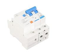 Yctze Disjoncteur de Courant DZ47LE-63 2P N C63 RCCB 63A 30mA pour la Protection 230V