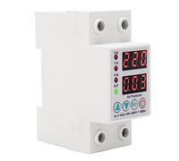 Yctze Dispositif de Protection de Tension avec Affichage Numérique et Récupération Automatique, Parafoudre Ignifuge et Fiable -63A pour une Utilisation 230V