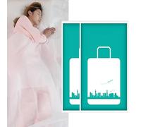 Yctze Drap de Couchage d'hôtel, Sac de Couchage de Voyage Jetable et Pliable Léger avec Tissu Non tissé Doux, pour Hôtels, Auberges, Maisons d'hôtes
