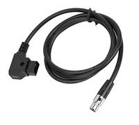 Yctze DTap Adaptateur D'alimentation Mâle vers Femelle Mini XLR 4 Broches pour VFM 5.6, Portable et Léger, Longueur de Câble enroulé 100 Cm