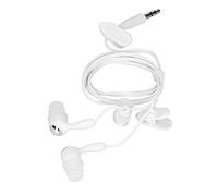 Yctze Écouteurs de Conduction en Os IP68 avec Bouchon de 3,5 Mm et Bouchons d'oreille Remplaçables pour la Natation, la Course, le Surf (WHITE)