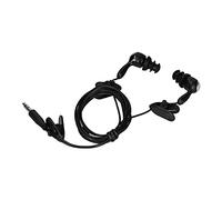 Yctze Écouteurs de Conduction en Os IP68 avec Bouchon de 3,5 Mm et Bouchons d'oreille Remplaçables pour la Natation, la Course, le Surf (BLACK)