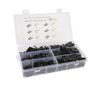 Yctze Écrou en U Haute Résistance - Ensemble de 225 Pièces en 6 Tailles Fixation Stable d'écrous dans les Voitures, Trains, Avions, Camions et Caravanes - et pour Installer l'assemblage de Clips