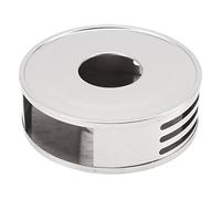 Yctze Élégant Chauffage en Théière en Acier Inoxydable avec Design Creux pour une Expérience de thé Confortable à la Maison (Trou transversal)