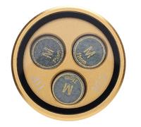 Yctze Embouts de Billard Laminés Verts, 3 Pièces, avec Boîte de Rangement, Kit de Remplacement Souple pour Un Contrôle amélioré et Un Transport Compact