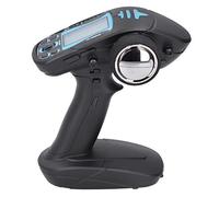 Yctze Émetteur et Récepteur Radio RC 7 Canaux, Télécommande 2,4 G avec écran LCD et Régulateur de Vitesse à Vitesse Fixe, Rappel de Batterie Faible pour Voiture et Bateau RC