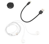 Yctze Enregistreur Vocal Rond avec Autonomie de 35 Heures, Fonction OTG et Activation Vocale pour Conférences, Entretiens et Réunions (8G)