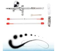 Yctze Ensemble d'aérographe T180T pour l'art de la Peinture, le Design des Ongles, les Tatouages, la Décoration de Gâteaux et Plus Encore - pour Vos Besoins !