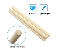 Yctze Ensemble de 5 Poteaux Sonores en Bois d'épicéa de qualité Supérieure 3/4 et 4/ - Accessoire Léger, Durable et Superbement Conçu pour la qualité Sonore de Votre Violoncelle