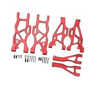 Yctze Ensemble de Bras de Suspension Avant Arrière RC Ensemble de Bras Oscillant Supérieur Inférieur en Aluminium pour Voitures Mojave 6S / 7 RC de de Suspension Avant Arrière, de en Aluminium,