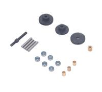 Yctze Ensemble de Chenilles RC pour Voiture TRX4M/18 RC avec Moteur d'arbre Robuste pour Centrale électrique et Systèmes de Véhicule Contrôlés à Distance et par Application, Arbres de Rotor