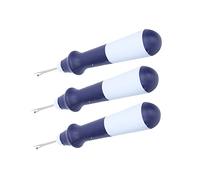 Yctze Ensemble de Couture Ergonomique 3 Pièces avec Pointe en Acier Inoxydable pour un Retrait de Fil sans Effort Lors de la Couture, de l'artisanat et de la Broderie