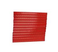 Yctze Ensemble de Crayons de Menuisier de 7 Pouces avec Taille-creux et Support Rétractable pour un Marquage de Travail du Bois Efficace