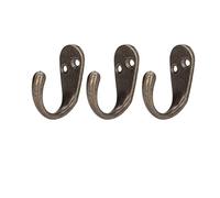 Yctze Ensemble de Crochets Muraux Vintage de 20 Pièces - Bronze Zinc Alloy Retro Dorative Hrows Suspendu pour la Cuisine, la Ferme et la Maison