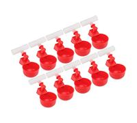 Yctze Ensemble de Gobelets à Eau Automatiques pour Poulet, Abreuvoir pour Poulet, Remplissage Automatique, Fuite, Bol à Boire pour Canards, Oiseaux, Volaille, Pelouse et Jardin/Ferme Et/Soins de la