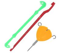Yctze Ensemble d'outils d'extraction de Nœuds 'Aiguille 'appât de Pêche, Plate-Forme Portable et pour Nouer des Nœuds pour Les Pêcheurs, Kit Essentiel pour l'extérieur
