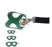 Yctze Ensemble Harnais et Laisse pour Hamster de qualité Supérieure - Gilet de Marche en Cuir Artificiel Souple avec Cloches, Surveillance Facile des Animaux de Compagnie - Ensemble Confortable et