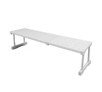 Yctze Étagère de Placard Extensible pour et Armoires, Largeur de 24 Cm, Hauteur de 22 Cm, s'adapte à 87-108 Cm (Longueur 67-88cm / 26,4-34.6in)
