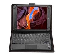 Yctze Étui avec Clavier pour Tablette PC de 7 à 8 Pouces Étui de Protection avec Clavier Ensemble Multifonctionnel avec étui en PU Support de Clavier Plug and Play pour iOS Étui