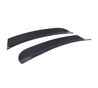 Yctze Extension de Lèvre de Becquet de Toit Arrière Universelle ABS Noir Brillant Aile de Becquet de Coffre avec Conception Aérodynamique Installation sans Poinçon pour la Plupart des