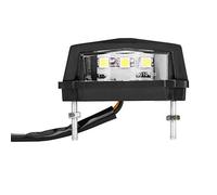 Yctze Feu de Plaque D'immatriculation Moto 12V Universel - LED Arrière Highsider pour Eclairage Porte Plaque