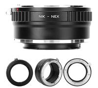 Yctze Fikaz NIK? Adaptateur pour Objectif à Monture F vers Appareil Photo sans Miroir à Monture E - Contrôle Manuel et durabilité Robuste