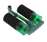 Yctze Filtre Biochimique Double éponge pour Aquarium avec Récipient - Filtre en Mousse Submersible pour Aquariums de Plus de 60 Cm - Conception Ultra Silencieuse avec Filtration Biologique