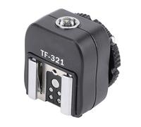 Yctze Flash Hot Shoe Adapter, Prend en Charge Le Déclenchement au Point | Matériau ABS et cuivre durable, convient aux appareils photo des séries R et E, idéal pour la photographie en studio