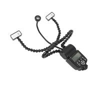 Yctze Flash Macro pour Appareil Photo K-808, Outil de Photographie Multifonctionnel à 3 Têtes avec Mise au Point Réglable et Temps de Recyclage Rapide