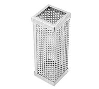 Yctze Fumoir de Barbecue en Acier Inoxydable 304 - Barbecue Générateur de 6 Pouces, Compatible avec les Grils électriques, à Gaz et à Charbon de Bois, Accessoires de pour Viandes, Fromages et Plus