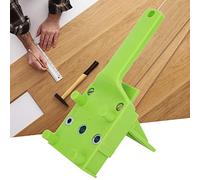 Yctze Gabarit de Cheville pour le Travail du Bois - Kit de Perçage avec Manchon Métallique pour Trous de 6 Mm, 8 Mm, 10