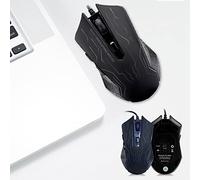 Yctze Gaming Silencieux USB câblé pour Le Bureau et Ordinateur Portable, mené avec et Confort