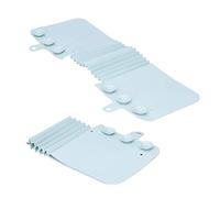 Yctze Gardien d'évier Pliable avec Sous-tassettes - Planche de Chicane Anti-eau pour la Cuisine, Barrière d'eau pour le Lavage de Vaisselle, Accessoire de Cuisine (bleu clair)