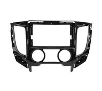 Yctze Garniture de Panneau de Navigation pour Radio Stéréo de Voiture 2DIN de Remplacement L200 Triton 2015-2019 - ABS de qualité Supérieure, Installation Facile, Mise à Niveau élégante du Tableau