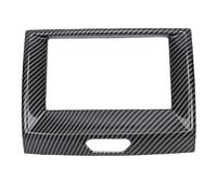 Yctze Garniture de Panneau Radio GPS de Commande Centrale, Décoration élégante de Remplacement, Améliore Le Style en Fiber de Carbone Noire 2015 - 2022