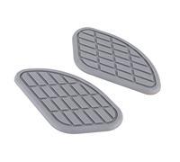 Yctze Genou Grip Réservoir Moto Pad, Anti-Usure, Décalcomanies Caoutchouc | Ajustement universel, look vintage, adhésif double face, anti-rayures